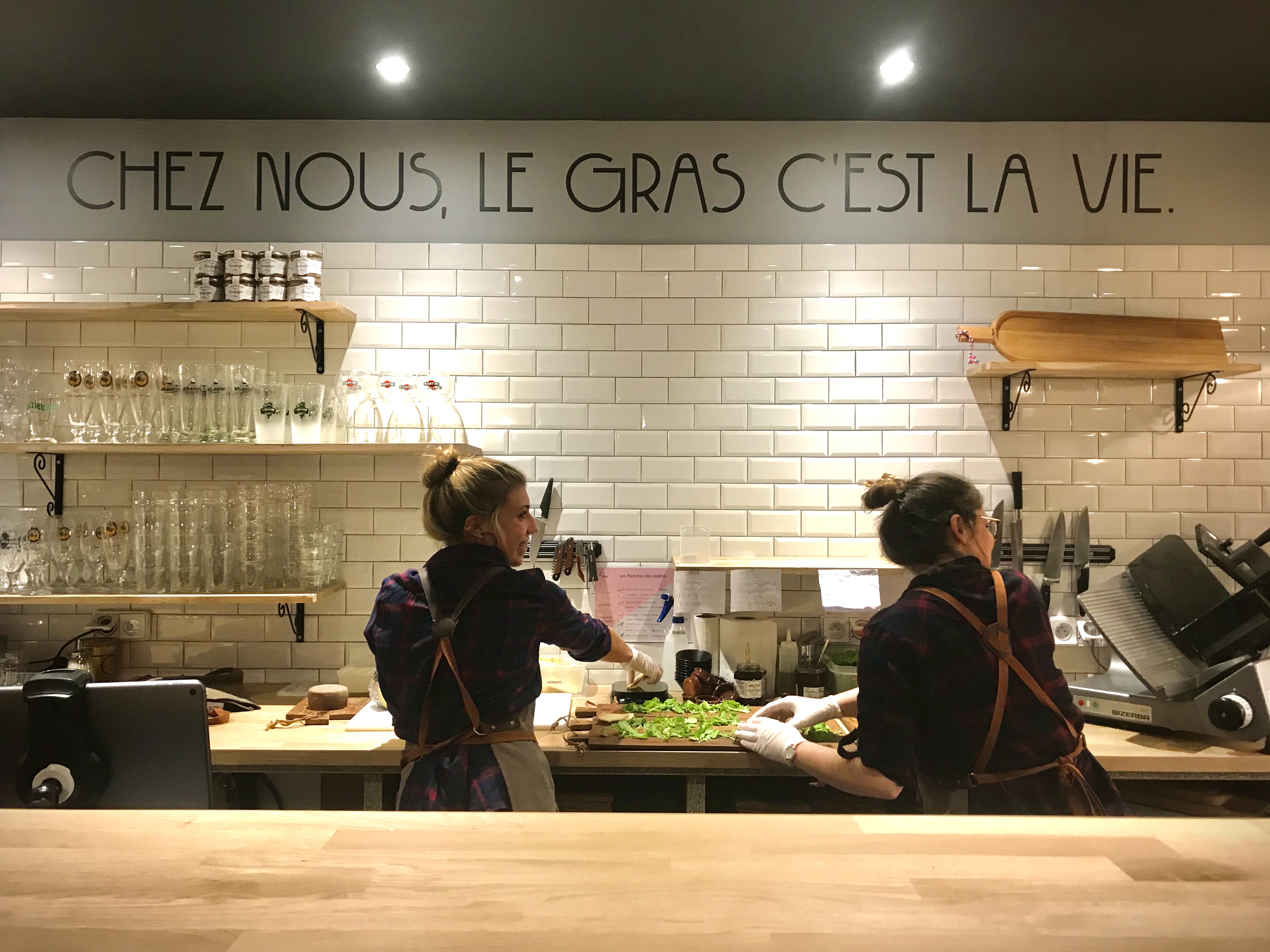 L'équipe de l'atelier de Bordeaux en pleine action